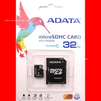 ADATA  Premier 32GB microSDHC Class 10 UHS-I U1 memóriakártya adapterrel AUSDH32GUICL10-RA1 kép, fotó