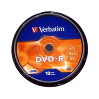 Verbatim  DVD-R 4.7GB 16x Írható DVD lemez (10db) 43523 kép, fotó